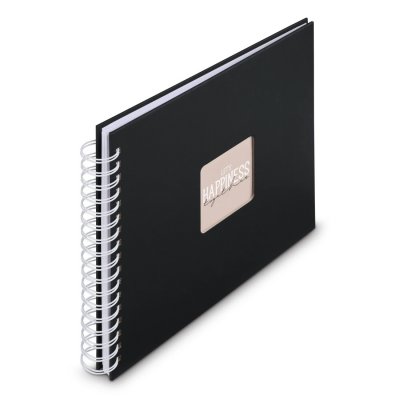 Album fotorožky bílé listy 50stran 28x24  FINEART new black