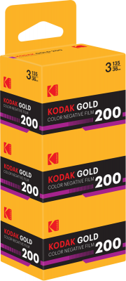 KODAK GOLD 200/36 3 pack NEW