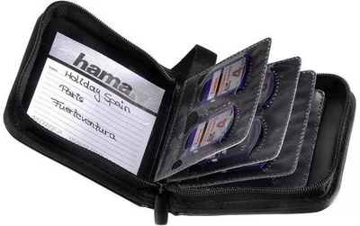 Hama pouzdro na paměťové karty SD, černé
