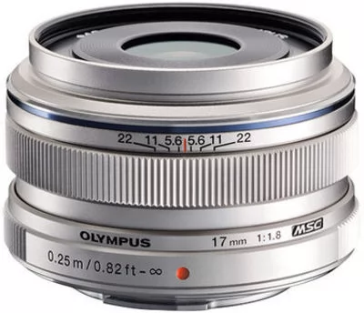 Olympus 17mm F1.8 - stříbrný