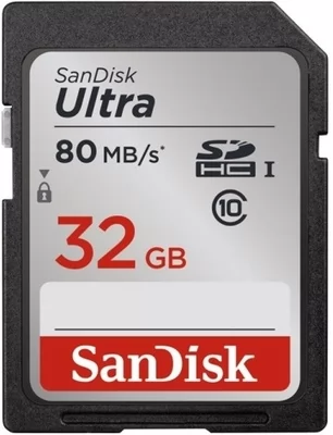 SanDisk SDHC Ultra 32GB 80MB/s